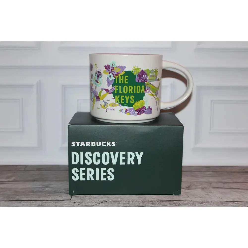 Starbucks Florida Keys Discovery Series 14oz Coffee Mug NWT/Box